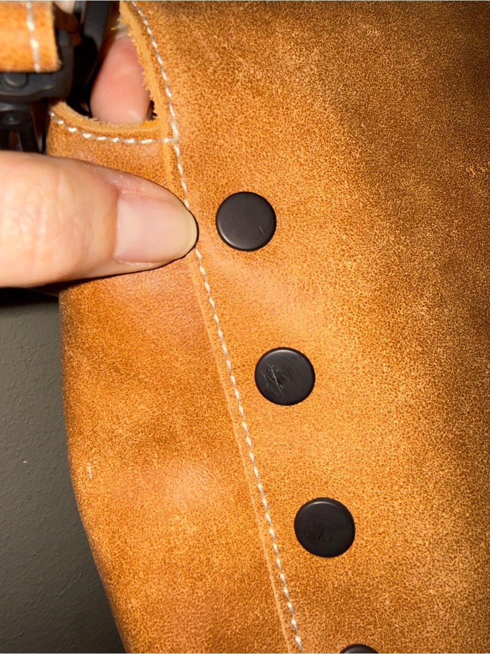 Hammitt Medium Bryant Tan Saddle Leather with Bronze Hardware - Picture 16 of 16